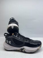 Under Armour Basketball Shoes – Black/White - Image 3