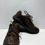 New Balance Brown Leather Comfort Sneakers