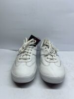 Keds Women's White Leather Casual Sneakers – Classic Lace-Up Everyday Shoes - Image 4