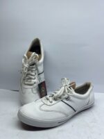 Keds Women's White Leather Casual Sneakers – Classic Lace-Up Everyday Shoes - Image 2