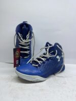 Under Armour ClutchFit Drive Blue Basketball Shoes - Image 4