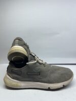 Burberry Gray Knit Mesh Casual Sneakers - Image 4