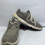 Burberry Gray Knit Mesh Casual Sneakers