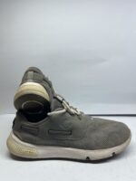 Burberry Gray Knit Mesh Casual Sneakers - Image 7