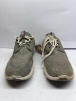 Burberry Gray Knit Mesh Casual Sneakers - Image 2