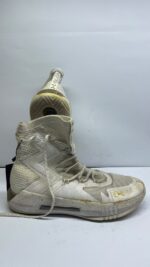 Under Armour HOVR Apex Mid Basketball Shoes – White/Gold