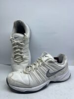 Nike White Leather Training Shoes - Image 4