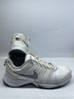 Nike White Leather Training Shoes - Image 2