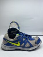 Nike Revolution Running Shoes – Grey/Blue Volt - Image 4