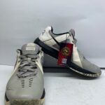 Nike Air Grey & White Basketball Shoes