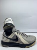 Nike Air Grey & White Basketball Shoes - Image 6