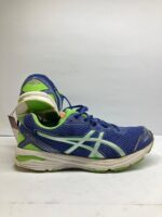 Asics Mesh Running Shoes Blue/Green - Image 4