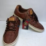 Levi's Brown Leather Casual Sneakers