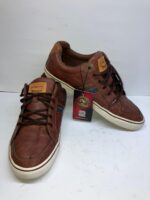 Levi's Brown Leather Casual Sneakers