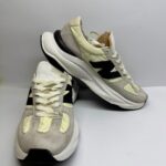 New Balance Grey & Cream Lifestyle Sneakers