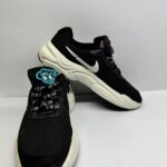 Nike Black Mesh Running Sneakers