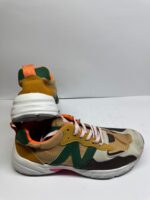 New Balance Chunky Lifestyle Sneakers – Beige/Green - Image 3