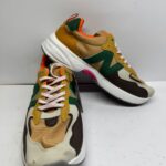 New Balance Chunky Lifestyle Sneakers – Beige/Green