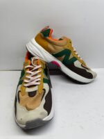 New Balance Chunky Lifestyle Sneakers – Beige/Green