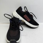 SpeedX Knit Running Sneakers – Black Pink
