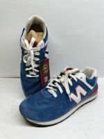Retro Blue Heritage Sneakers - Image 5