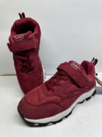 Fashion Strap Casual Sports Sneakers – Maroon - Image 5