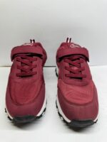 Fashion Strap Casual Sports Sneakers – Maroon - Image 4