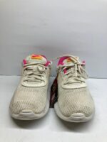 Nike Beige Running Shoes – Yellow Swoosh | Lightweight Sneakers - Image 2