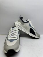 VIP Chunky Casual Sneakers – White/Navy Blue