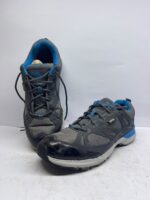 The North Face Hedgehog GORE-TEX Hiking Shoes – Grey/Blue - Image 3