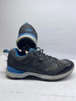 The North Face Hedgehog GORE-TEX Hiking Shoes – Grey/Blue - Image 2