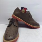 Brown Casual Oxford Shoes – Rugged Lace-Up Dress Shoes