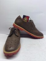 Brown Casual Oxford Shoes – Rugged Lace-Up Dress Shoes