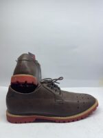 Brown Casual Oxford Shoes – Rugged Lace-Up Dress Shoes - Image 5