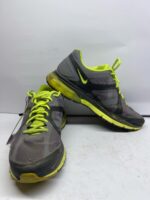 Hi-Tec Grey & Neon Yellow Running Shoes – Lightweight Sports Trainers