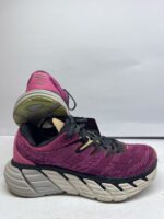 Hoka One One Gaviota 4 Women's Stability Running Shoes – Purple/Pink - Image 3