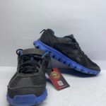 Nike Black & Blue Lightweight Running Shoes – Men's Sports Sneakers