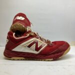 New Balance Men's Red Athletic Running Shoes – Lightweight Sports Sneakers
