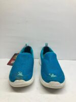 Slip-On Walking Shoes – Blue Breathable Mesh Casual Comfort Sneakers - Image 3