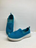 Slip-On Walking Shoes – Blue Breathable Mesh Casual Comfort Sneakers - Image 5