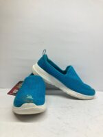 Slip-On Walking Shoes – Blue Breathable Mesh Casual Comfort Sneakers - Image 2